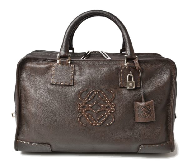 230249 lo 1 Loewe Handbag Amazona Brown