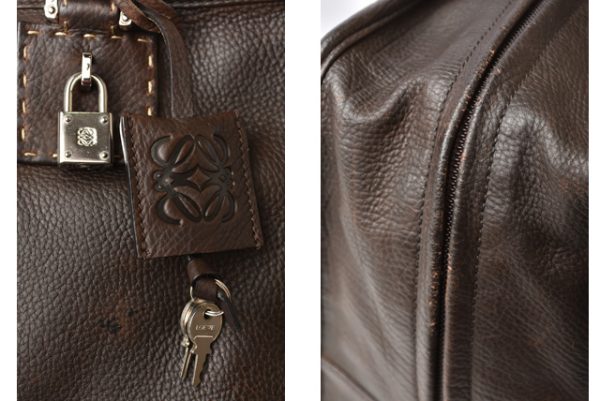 230249 lo 4 Loewe Handbag Amazona Brown