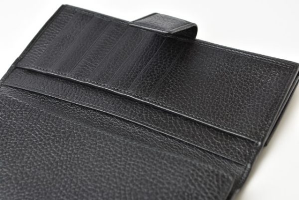 230301 g 10 Gucci Long Wallet Interlocking G Black