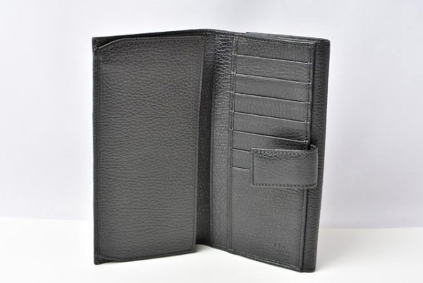 230301 g 6 Gucci Long Wallet Interlocking G Black