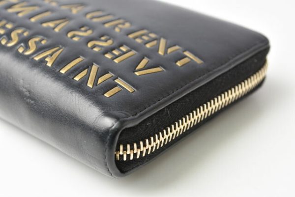 230302 ysl 6 Saint Laurent Wallet Long Wallet Black