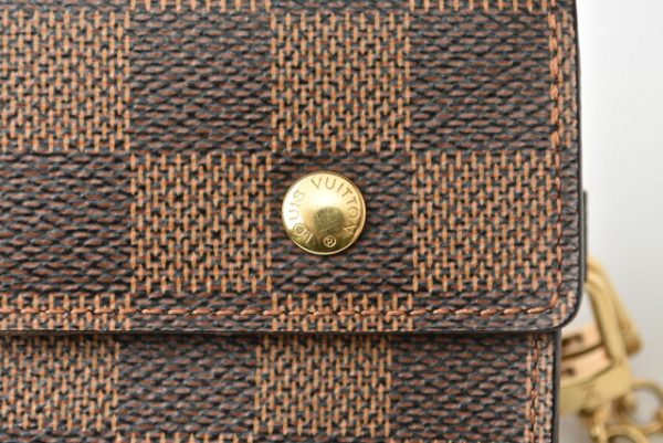 230315 lv 3 Louis Vuitton Long Wallet Portefeuille Accordeon Damier