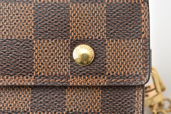 230315 lv 3 Louis Vuitton Accordeon Wallet Long Damier Brown