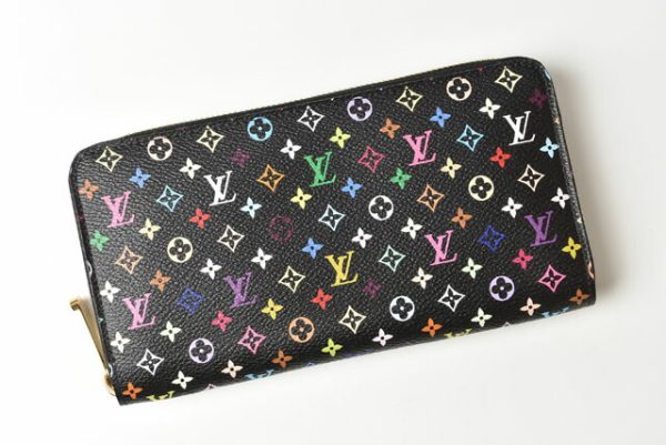 230317 lv 2 Louis Vuitton Zippy Wallet Monogram Multicolor Violet