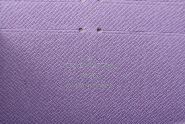 230317 lv 7 Louis Vuitton Zippy Wallet Monogram Multicolor Violet