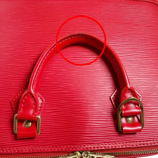 2303180002014 0 9 LOUIS VUITTON Handbag Epi Alma M52147 Castilian Red