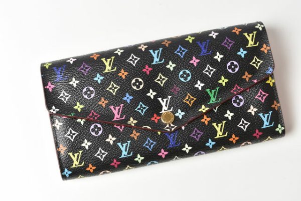 230319 lv 2 Louis Vuitton Portefeuil Sala Monogram Multicolor Wallet