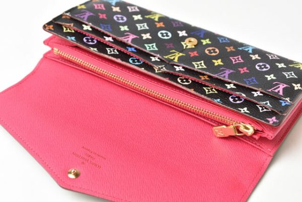 230319 lv 8 Louis Vuitton Portefeuil Sala Monogram Multicolor Wallet