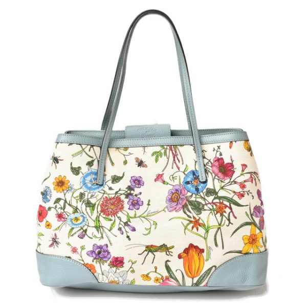 230326 g 1 Gucci Flora Tote Bag Shoulder Bag Multicolor