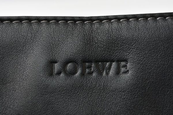 230335 lo 9 Loewe Tote Bag Anagram Black