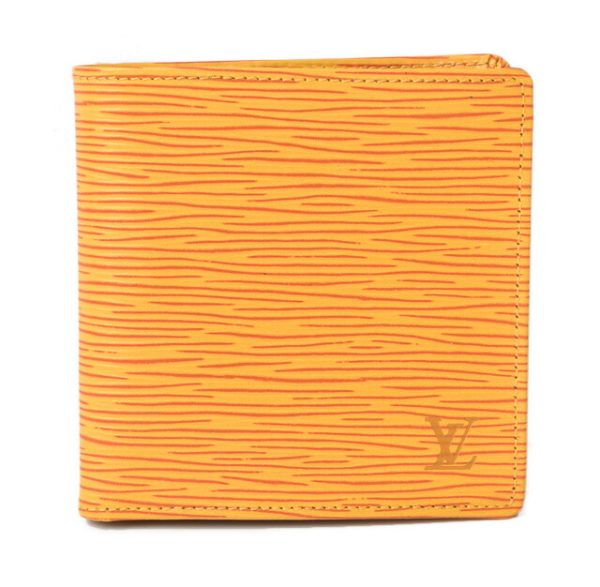 230337 lv 1 Louis Vuitton Epi Tassili Yellow FWallet