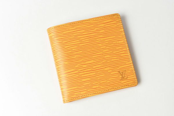 230337 lv 2 Louis Vuitton Epi Tassili Yellow FWallet