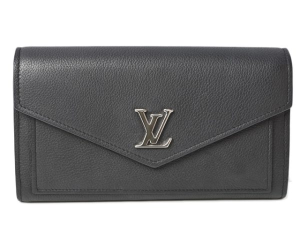 230447 lv 1 Louis Vuitton Lock Me Wallet Noir