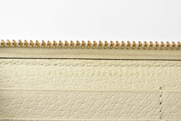 230459 g 10 Gucci Long Wallet Ophidia White