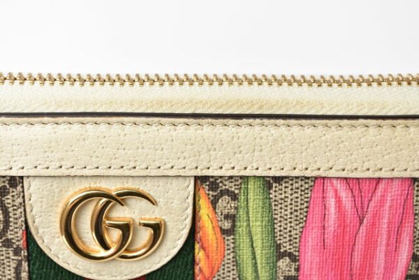 230459 g 11 Gucci Long Wallet Ophidia White