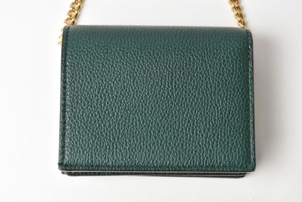 230467 g 2 Gucci Zumi Mini Wallet Green