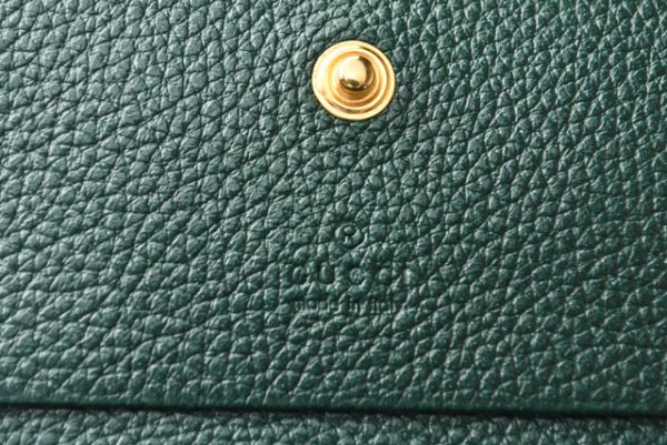 230467 g 5 Gucci Zumi Mini Wallet Green