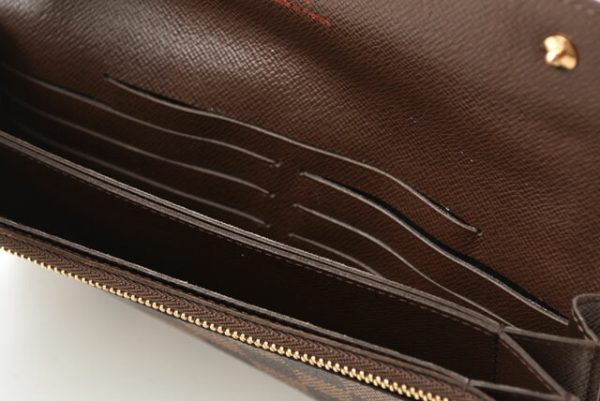 2306 61 lv 12 Louis Vuitton Portefeuille Accordeon Damier Wallet