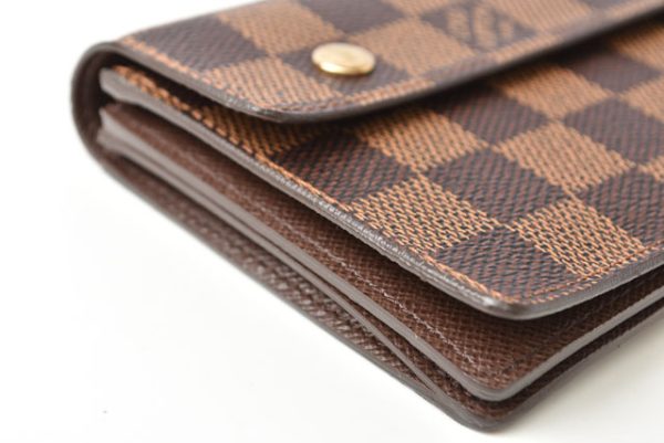 2306 61 lv 7 Louis Vuitton Portefeuille Accordeon Damier Wallet