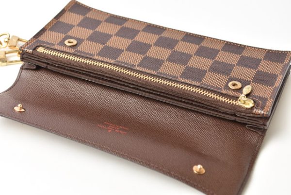 2306 61 lv 8 Louis Vuitton Portefeuille Accordeon Damier Wallet