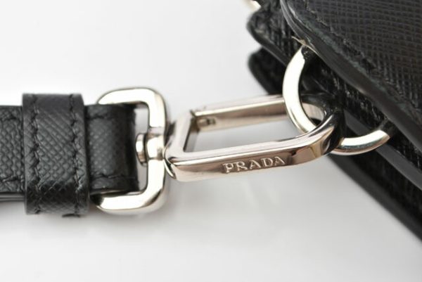 230628 p 13 Prada iPhone Case Multi Wallet Black