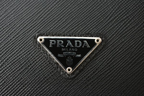 230628 p 2 Prada Long Wallet iPhone Case Black