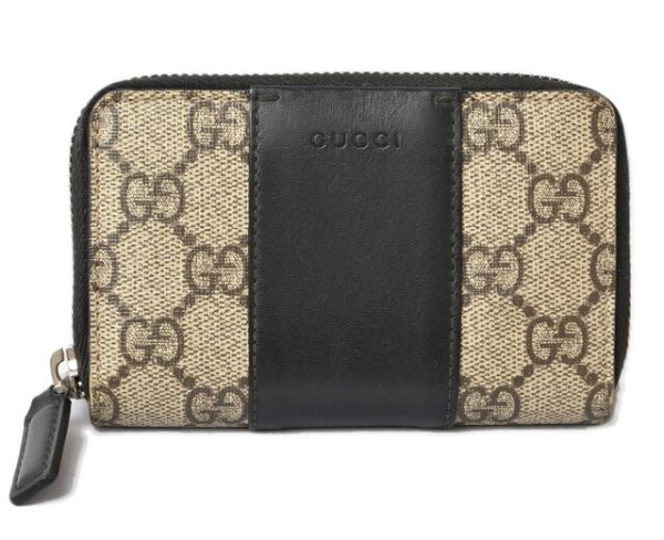 230633 g 1 Gucci GG Coin Case Mini Wallet Black