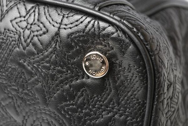 230643 lv 13 Louis Vuitton Ixia PM Handbag Monogram Black