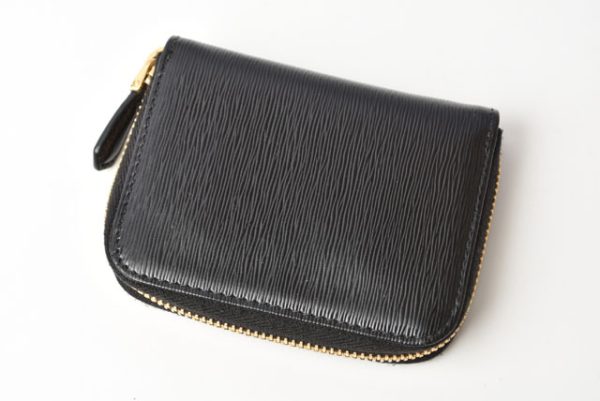 230645 p 2 Prada Mini Wallet Vitello Move Black