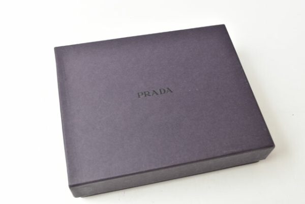 230645 p 8 Prada Mini Wallet Vitello Move Black