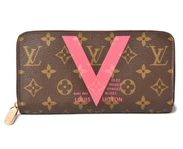 230652 lv 1 Louis Vuitton Zippy Wallet Monogram V Brown