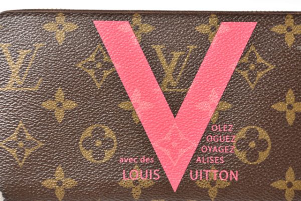 230652 lv 10 Louis Vuitton Zippy Wallet Monogram V Brown