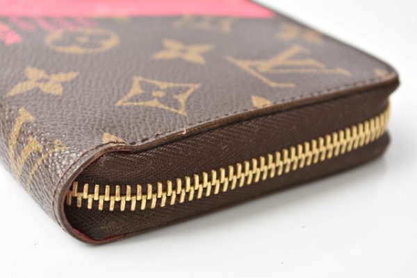 230652 lv 11 Louis Vuitton Zippy Wallet Monogram V Brown