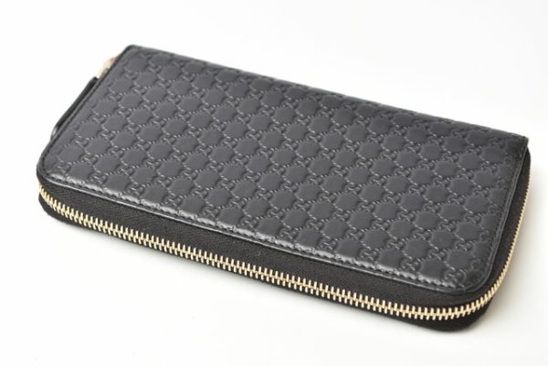 230720 g 4 Gucci Micro Guccisima Wallet Long Black