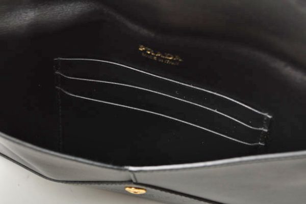 230724 p 11 Prada Long Wallet Saffiano Black