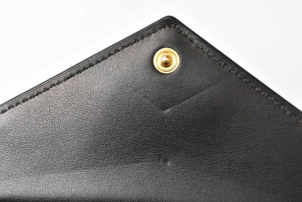 230724 p 9 Prada Long Wallet Saffiano Black