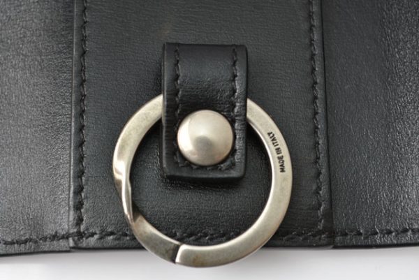 230732 g 4 Gucci Petit Marmont Key Case Black