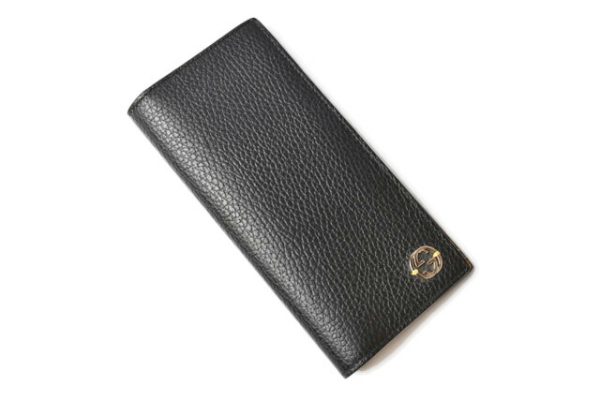 230739 g 2 Gucci Interlocking Wallet Long Black