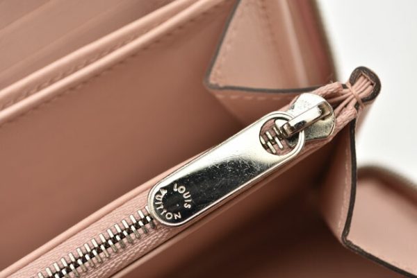 230757 lv 8 Louis Vuitton Zippy Wallet Magnolia Pink