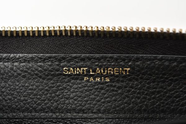 230758 ysl 9 Saint Laurent Paris Wallet Type Black