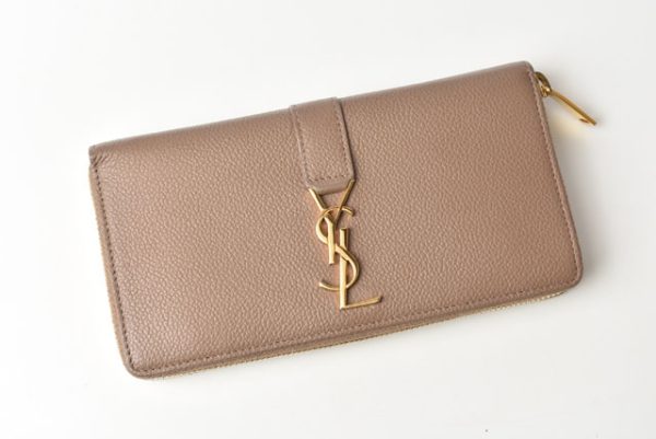 230759 ysl 2 Saint Laurent Paris Wallet Type Beige