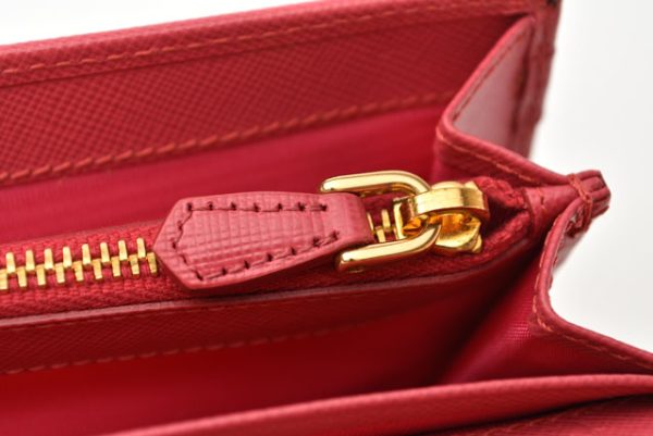 230760 p 10 Prada Long Wallet Saffiano Peonia Pink