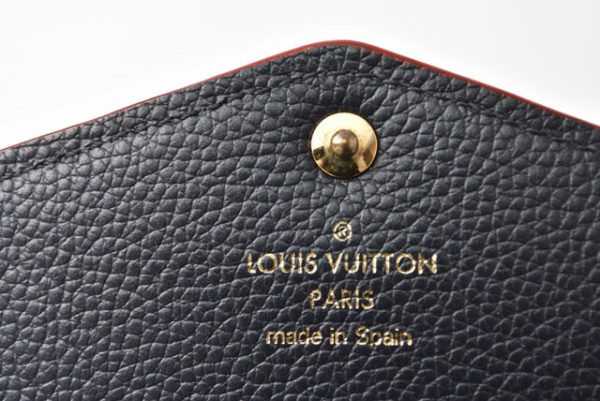 230771 lv 6 Louis Vuitton Monogram Empreinte Portefeuille Sarah Wallet