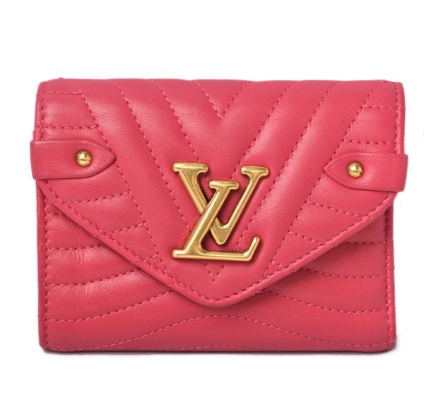 230921 lv 1 Louis Vuitton Wave Tri fWallet Freesia