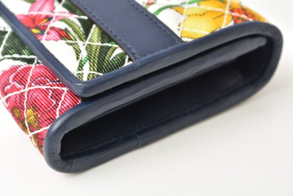 230927 g 5 Gucci Long Wallet Flora Multicolor