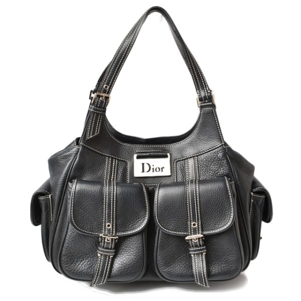 230934 d 1 Christian Dior Tote Bag Diorissimo Black