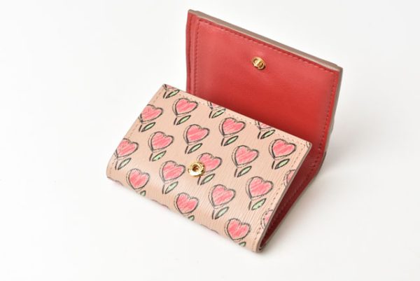 231005 p 8 Prada Wallet Vitello Move Pink Beige