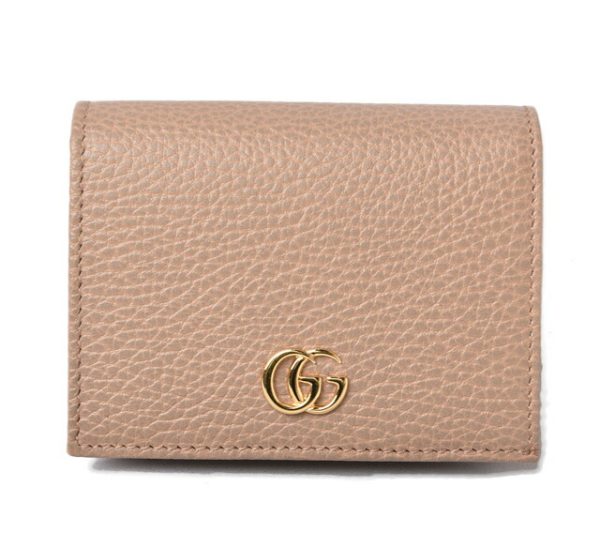 231013 g 1 Gucci Petit Marmont Mini Wallet Pink