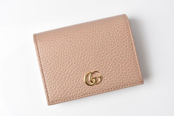 231013 g 2 Gucci Mini Wallet Petite Marmont Pink