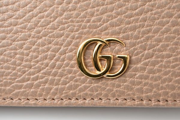 231013 g 3 Gucci Petit Marmont Mini Wallet Pink